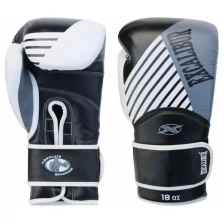 Перчатки боксерские Excalibur 8065/02 Black/White/Grey PU 10 унций